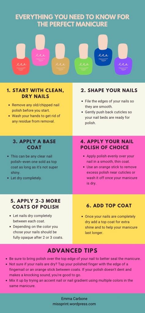 Everything You Need To Know For the Perfect Manicure – Miss Print